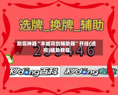 助赢神器“丰城双剑辅助器”开挂(透视)辅助教程-第2张图片