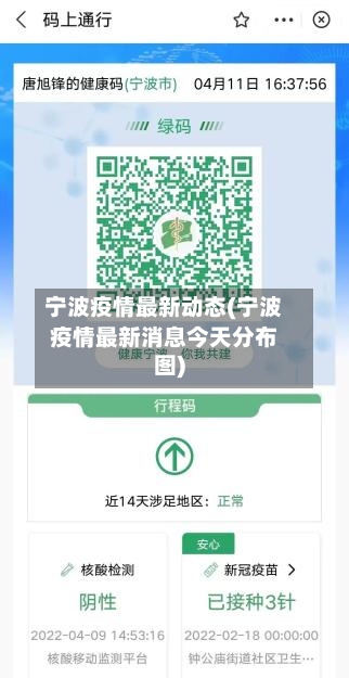 宁波疫情最新动态(宁波疫情最新消息今天分布图)-第1张图片