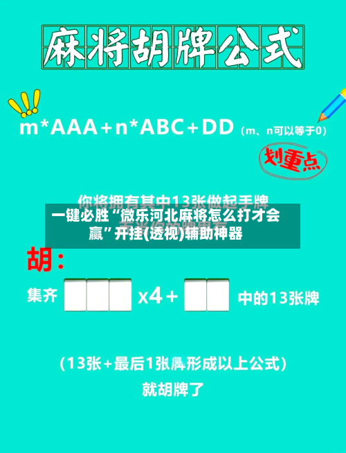 一键必胜“微乐河北麻将怎么打才会赢”开挂(透视)辅助神器-第2张图片