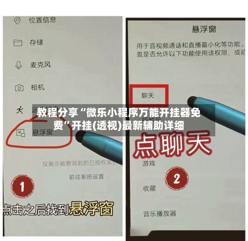 教程分享“微乐小程序万能开挂器免费”开挂(透视)最新辅助详细-第3张图片
