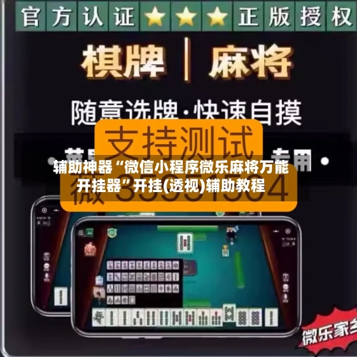 辅助神器“微信小程序微乐麻将万能开挂器	”开挂(透视)辅助教程-第1张图片