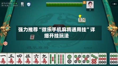 强力推荐“微乐手机麻将通用挂”详细开挂玩法-第2张图片