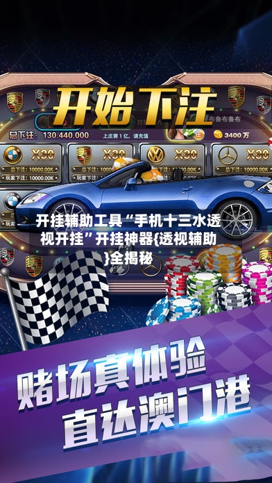 开挂辅助工具“手机十三水透视开挂”开挂神器{透视辅助}全揭秘-第1张图片