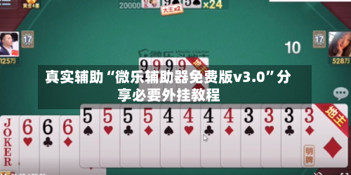 真实辅助“微乐辅助器免费版v3.0”分享必要外挂教程-第2张图片