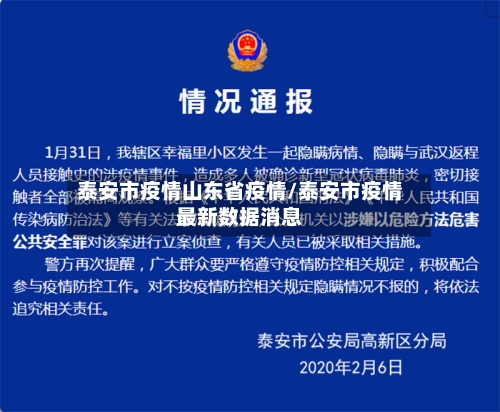 泰安市疫情山东省疫情/泰安市疫情最新数据消息-第1张图片