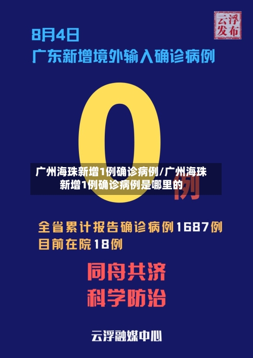 广州海珠新增1例确诊病例/广州海珠新增1例确诊病例是哪里的-第1张图片