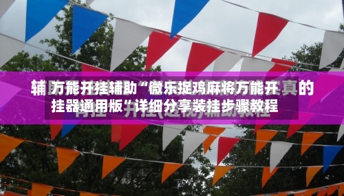 万能开挂辅助“微乐捉鸡麻将万能开挂器通用版”详细分享装挂步骤教程-第2张图片