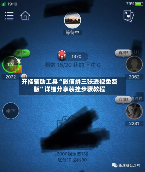 开挂辅助工具“微信拼三张透视免费版”详细分享装挂步骤教程-第1张图片