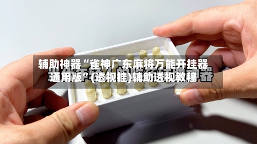 辅助神器“雀神广东麻将万能开挂器通用版”(透视挂)辅助透视教程-第2张图片