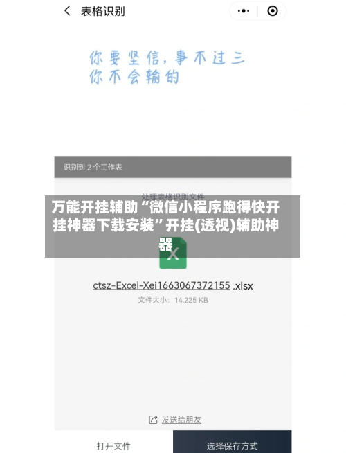 万能开挂辅助“微信小程序跑得快开挂神器下载安装	”开挂(透视)辅助神器-第2张图片