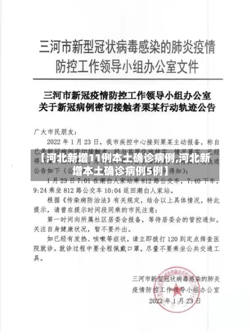 【河北新增11例本土确诊病例,河北新增本土确诊病例5例】-第2张图片