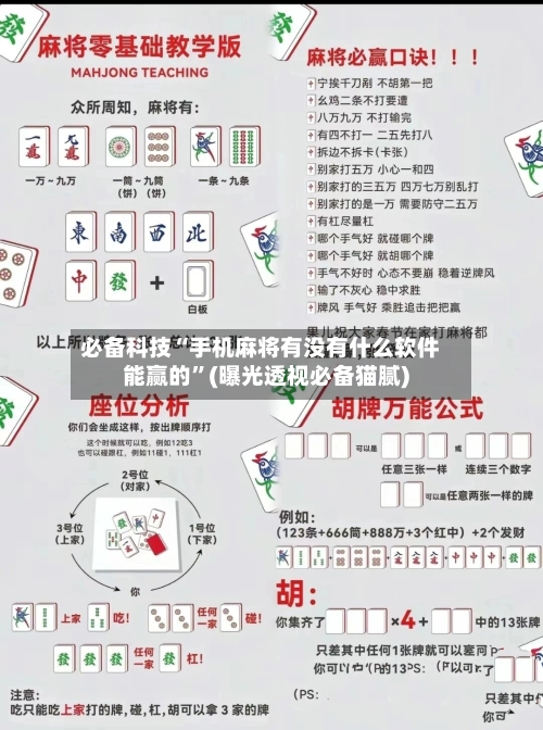 必备科技“手机麻将有没有什么软件能赢的”(曝光透视必备猫腻)-第1张图片