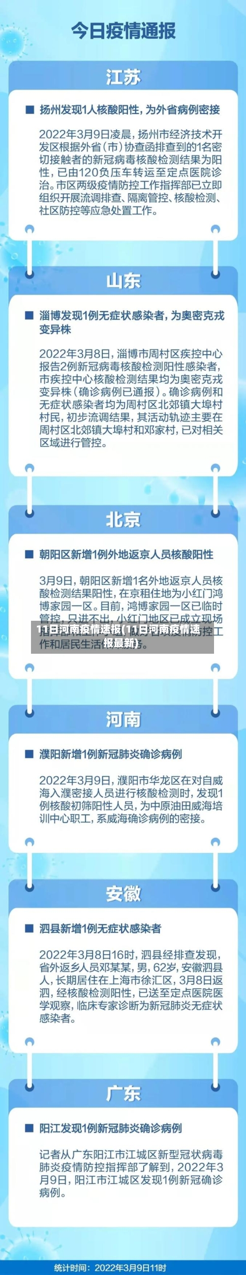 11日河南疫情速报(11日河南疫情速报最新)-第1张图片