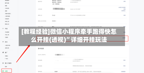[教程经验]微信小程序牵手跑得快怎么开挂(透视)”详细开挂玩法-第2张图片