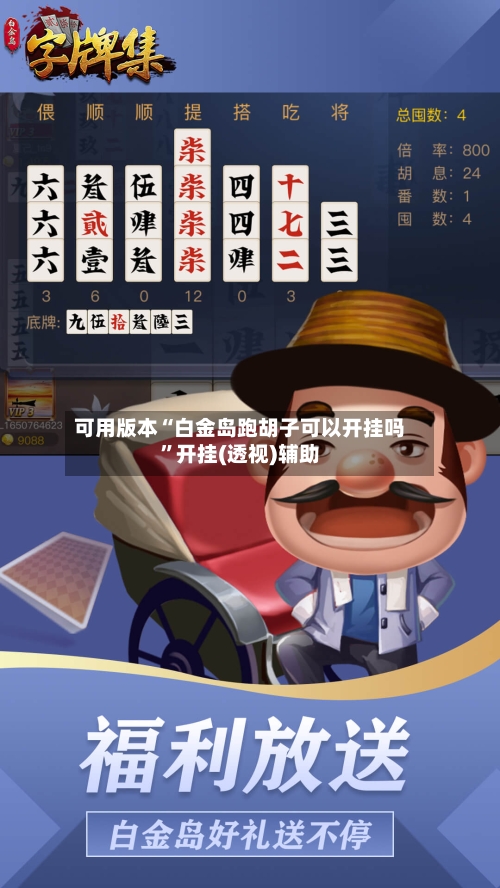 可用版本“白金岛跑胡子可以开挂吗”开挂(透视)辅助-第1张图片