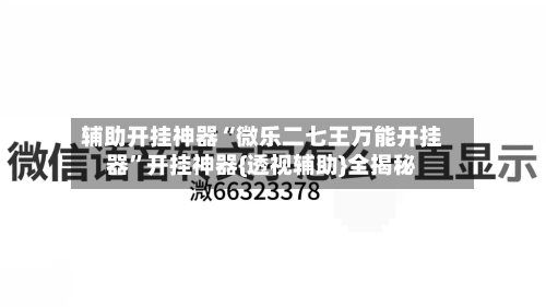 辅助开挂神器“微乐二七王万能开挂器”开挂神器{透视辅助}全揭秘-第2张图片
