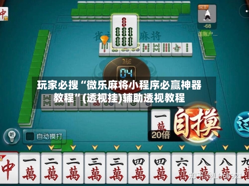 玩家必搜“微乐麻将小程序必赢神器教程”(透视挂)辅助透视教程-第1张图片