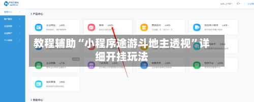 教程辅助“小程序途游斗地主透视”详细开挂玩法-第1张图片