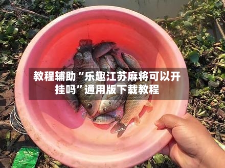 教程辅助“乐趣江苏麻将可以开挂吗”通用版下载教程-第1张图片