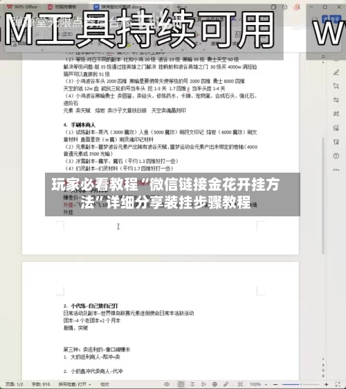 玩家必看教程“微信链接金花开挂方法”详细分享装挂步骤教程-第3张图片