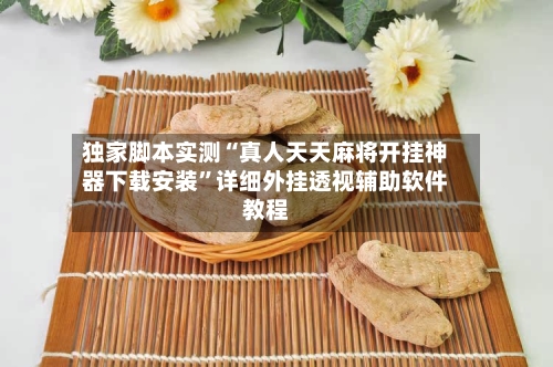 独家脚本实测“真人天天麻将开挂神器下载安装	”详细外挂透视辅助软件教程-第1张图片