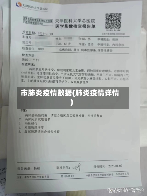 市肺炎疫情数据(肺炎疫情详情)-第1张图片