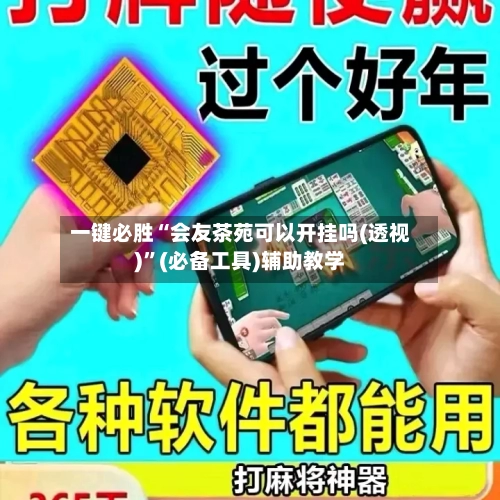 一键必胜“会友茶苑可以开挂吗(透视)”(必备工具)辅助教学-第3张图片