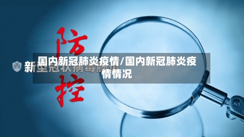 国内新冠肺炎疫情/国内新冠肺炎疫情情况-第1张图片