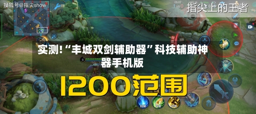 实测!“丰城双剑辅助器	”科技辅助神器手机版-第2张图片