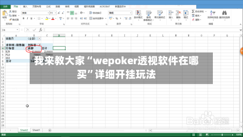 我来教大家“wepoker透视软件在哪买”详细开挂玩法-第1张图片