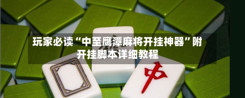 玩家必读“中至鹰潭麻将开挂神器”附开挂脚本详细教程-第3张图片