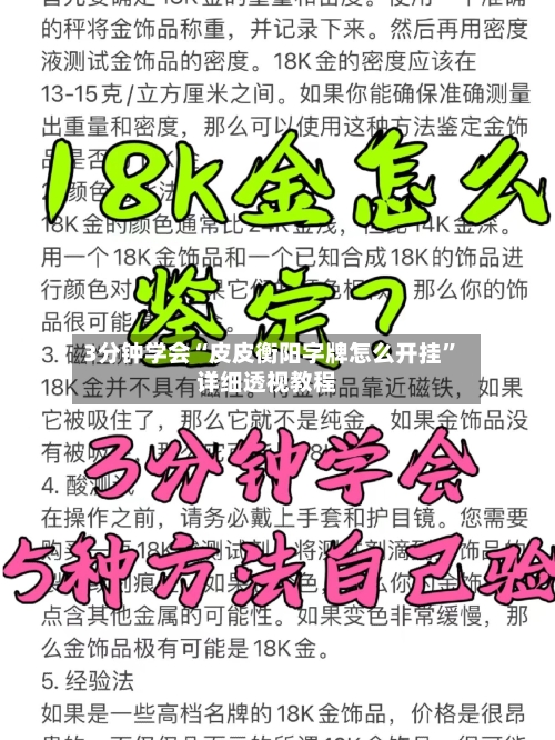 3分钟学会“皮皮衡阳字牌怎么开挂”详细透视教程-第2张图片