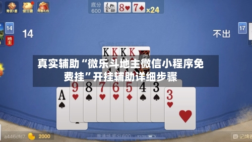 真实辅助“微乐斗地主微信小程序免费挂	”开挂辅助详细步骤-第2张图片