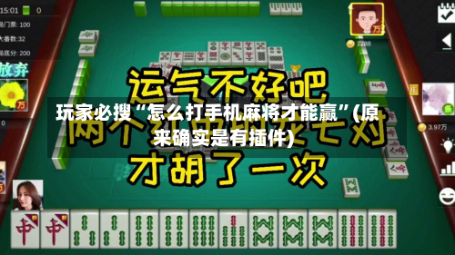 玩家必搜“怎么打手机麻将才能赢	”(原来确实是有插件)-第1张图片