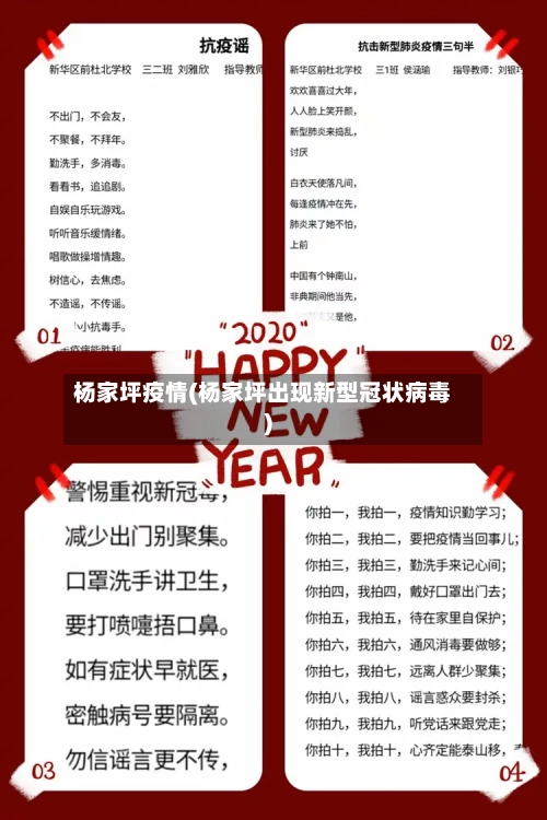 杨家坪疫情(杨家坪出现新型冠状病毒)-第1张图片