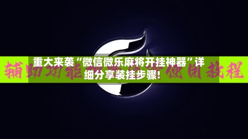 重大来袭“微信微乐麻将开挂神器”详细分享装挂步骤!-第3张图片