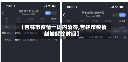 【吉林市疫情一周内清零,吉林市疫情封城解除时间】-第1张图片