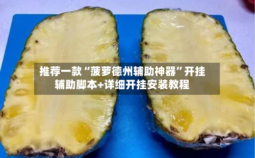 推荐一款“菠萝德州辅助神器”开挂辅助脚本+详细开挂安装教程-第1张图片