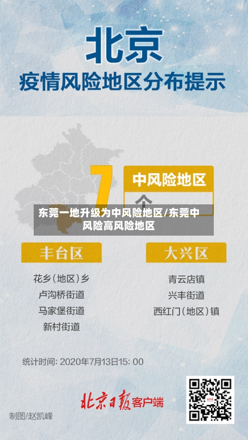 东莞一地升级为中风险地区/东莞中风险高风险地区-第1张图片
