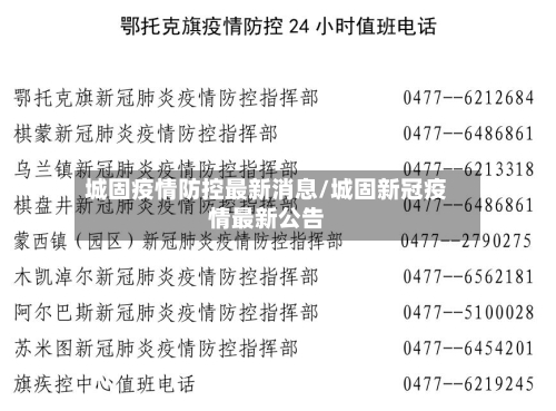 城固疫情防控最新消息/城固新冠疫情最新公告-第2张图片