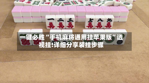 一键必胜“手机麻将通用挂苹果版”透视挂!详细分享装挂步骤-第2张图片