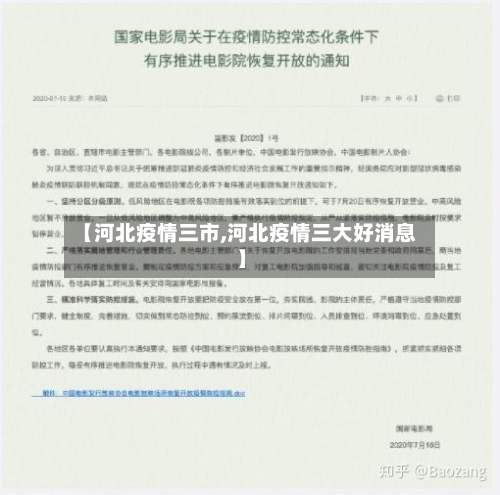【河北疫情三市,河北疫情三大好消息】-第1张图片