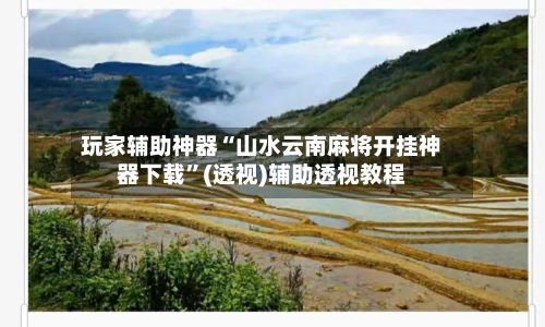 玩家辅助神器“山水云南麻将开挂神器下载”(透视)辅助透视教程-第2张图片