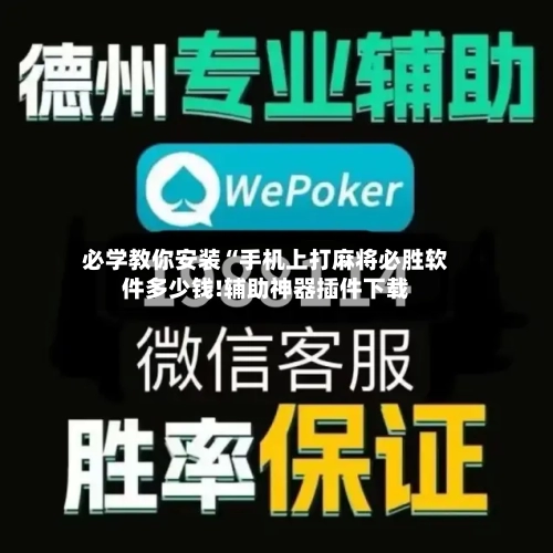 必学教你安装“手机上打麻将必胜软件多少钱!辅助神器插件下载-第2张图片