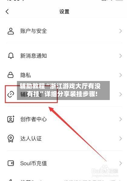 辅助教程“浙江游戏大厅有没有挂”详细分享装挂步骤!-第3张图片