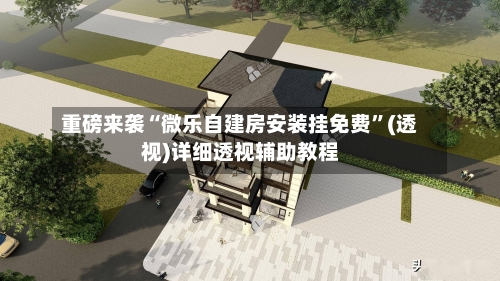 重磅来袭“微乐自建房安装挂免费”(透视)详细透视辅助教程-第1张图片
