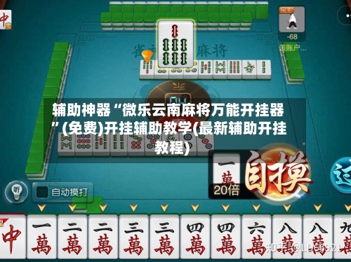 辅助神器“微乐云南麻将万能开挂器”(免费)开挂辅助教学(最新辅助开挂教程)-第1张图片