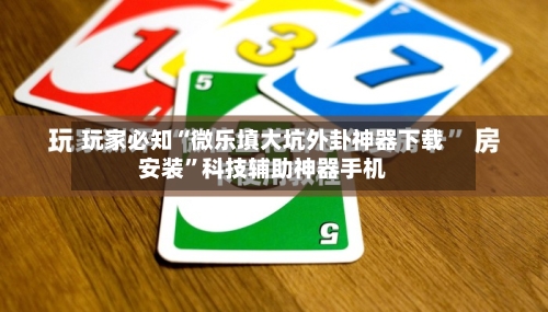 玩家必知“微乐填大坑外卦神器下载安装	”科技辅助神器手机-第2张图片