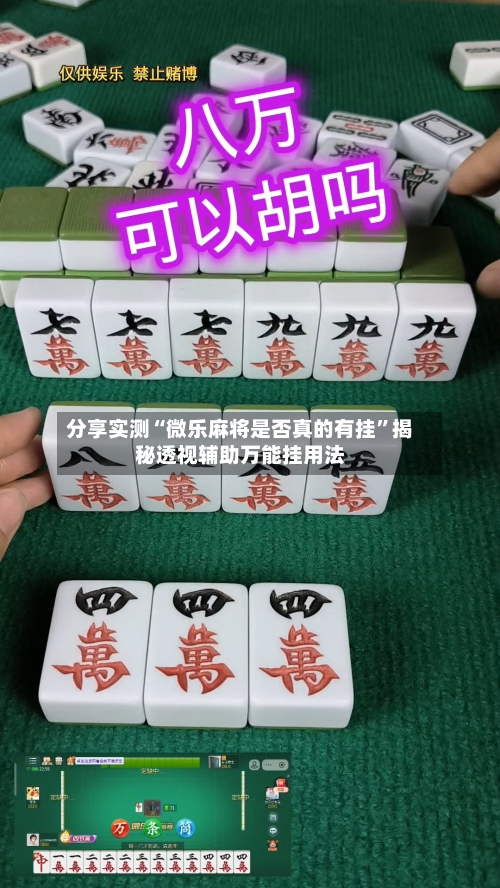 分享实测“微乐麻将是否真的有挂”揭秘透视辅助万能挂用法-第1张图片