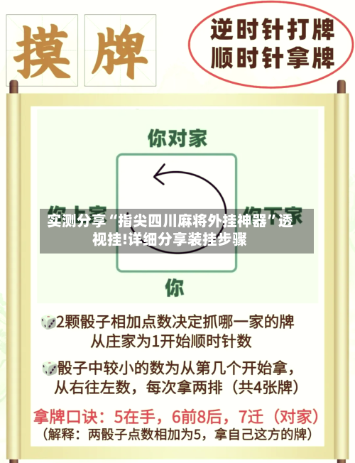 实测分享“指尖四川麻将外挂神器	”透视挂!详细分享装挂步骤-第2张图片